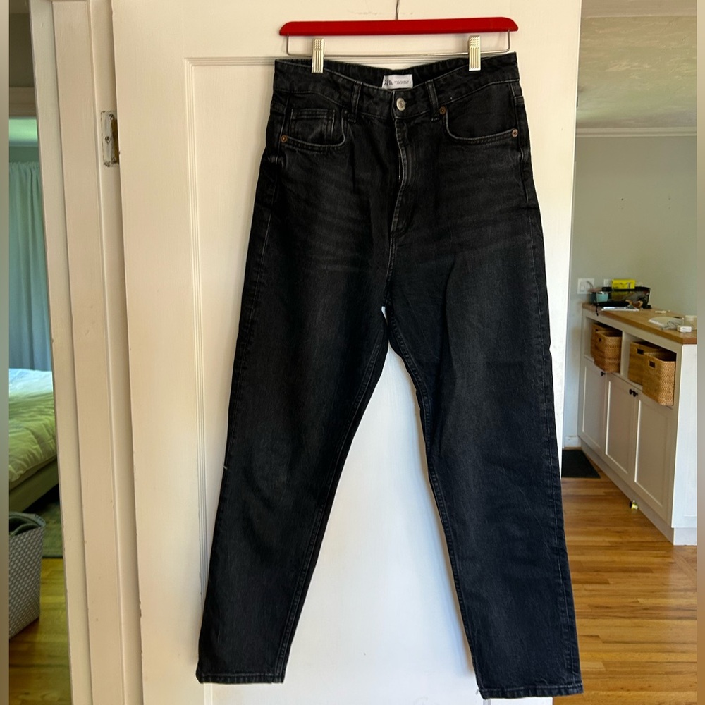 Gap vintage high waist skinny ankle jeans - washed black